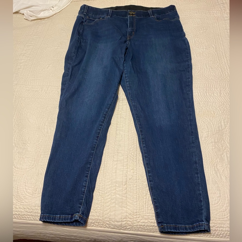 Lane Bryant 22W Designed in NYC Full Length Skinny Jeans